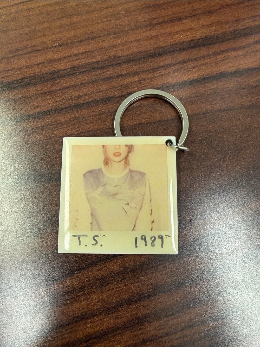 Taylor Swift 1989 Album Cover Polaroid Keychain